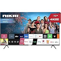 70 Inch Smart TV, 4K Ultra HDR, LED WebOS Platinum Series, Magic
